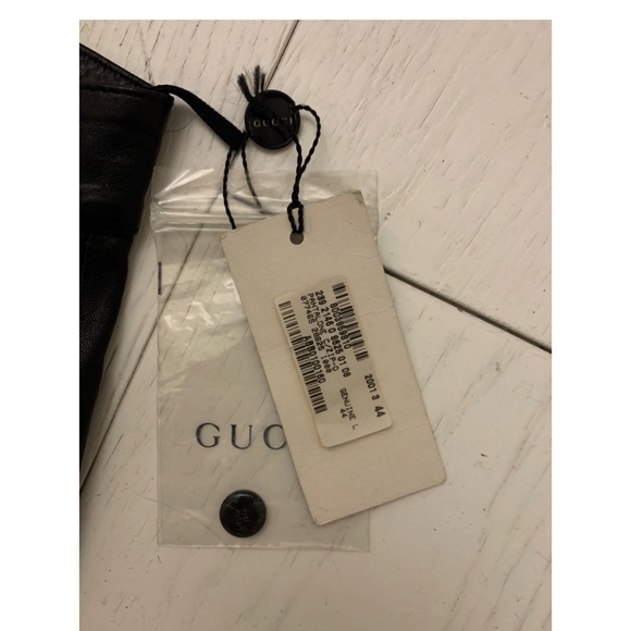 GUCCI TOM FORD F/W 2001 LEATHER ZIP PANTS - Picture 4 of 5